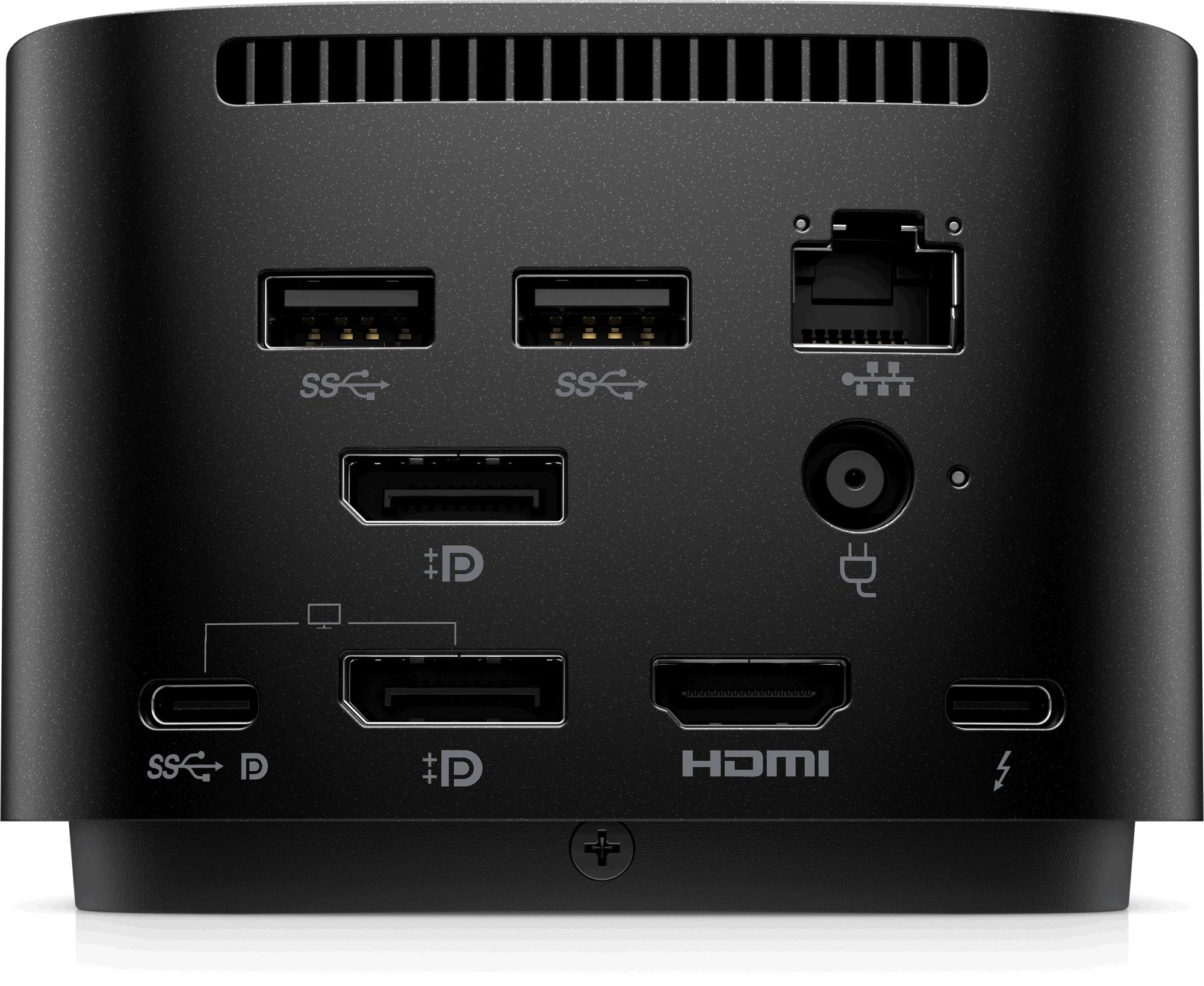 HP Thunderbolt 280W G4 Dock wCombo Cable, DP, HDMI, USB-C