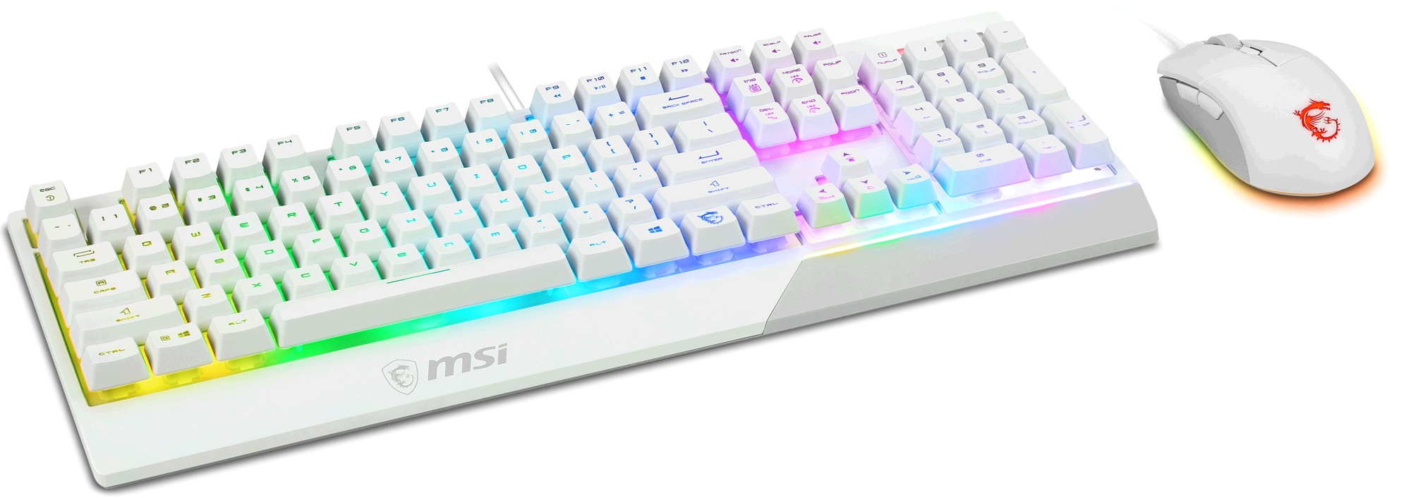 MSI VIGOR GK30 COMBO, Wit