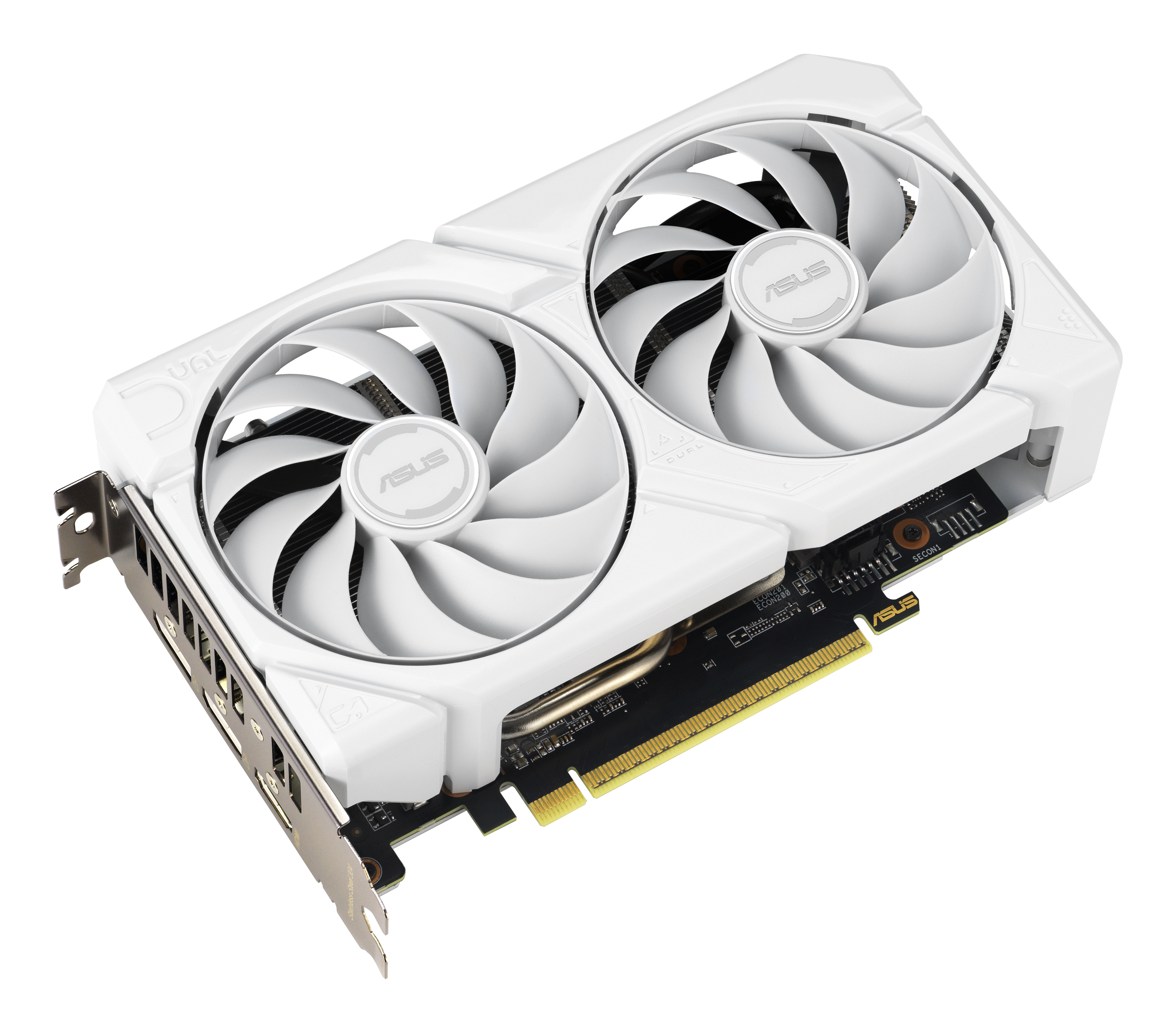 ASUS DUAL Radeon RX 9060 XT 16GB GDDR6 White Edition