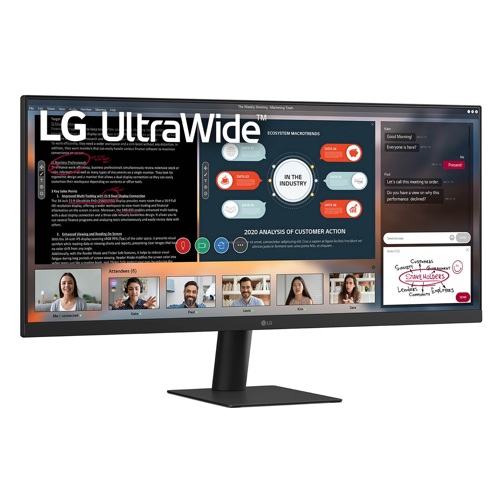LG UltraWide 29U511A-B