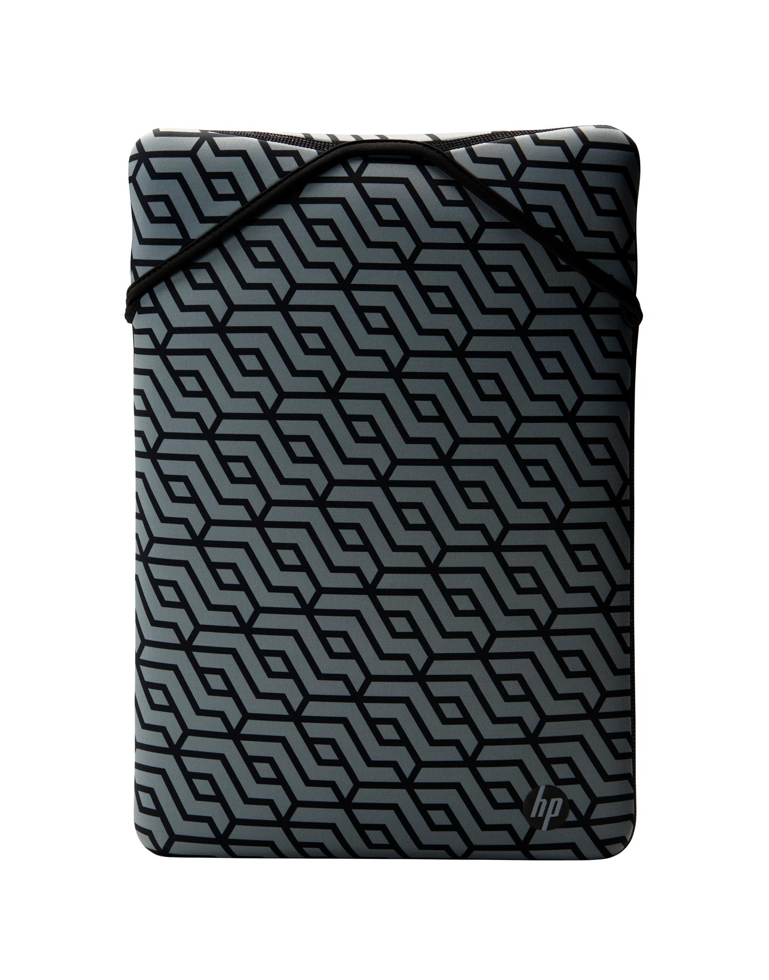 HP Sleeve 15.6" Reversible Zwart/Geo