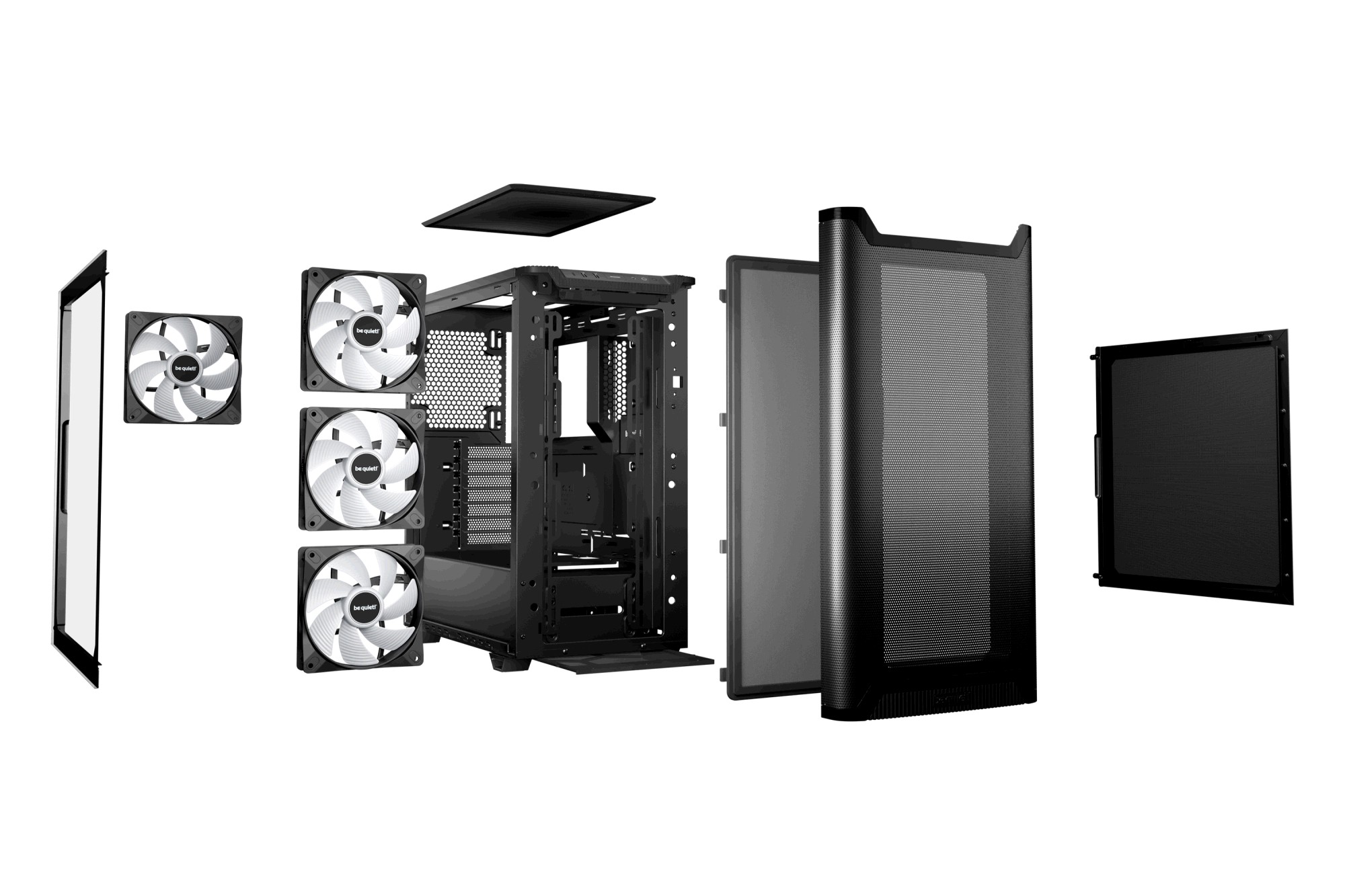 Be Quiet! Pure Base 501 DX Zwart