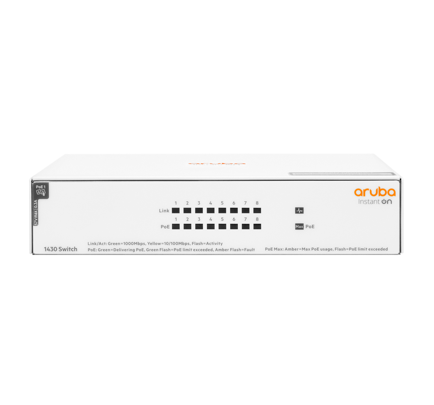 HPE Aruba IOn 1430 8G | PoE (AF)