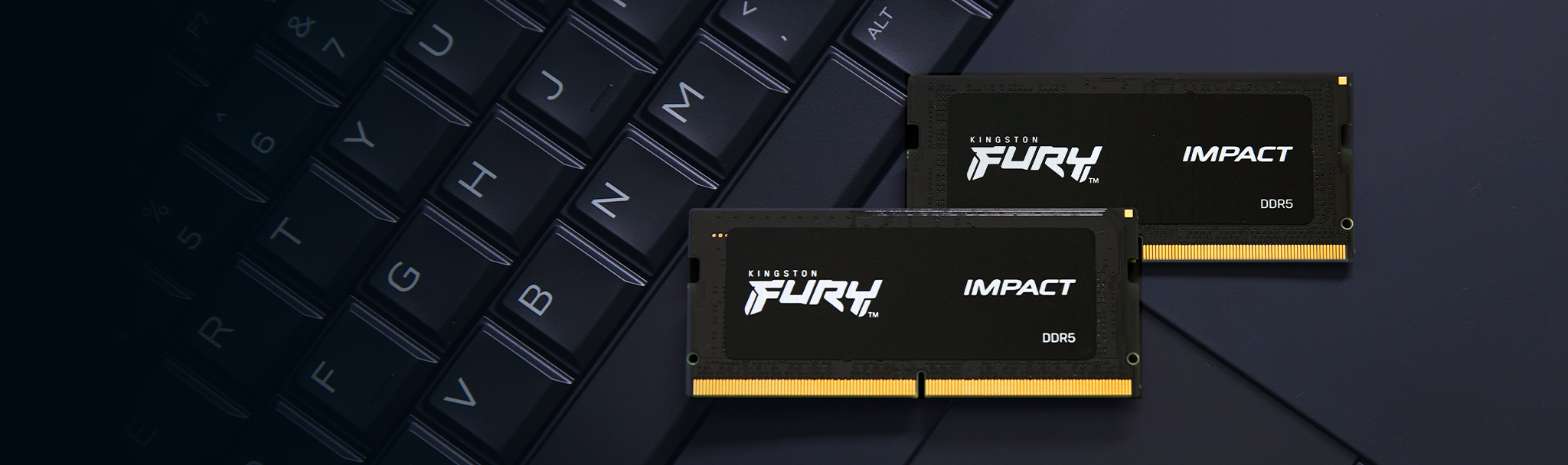 Kingston Fury Impact KF556S40IB-16 - 16GB - DDR5 - 5600MHz - SODIMM 
