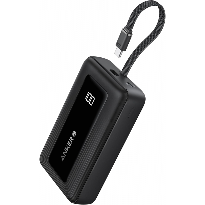 Anker Zolo 20.000mAh 30W USB-C Kabel Zwart