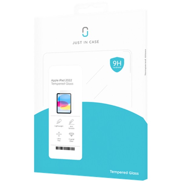 Just in Case Gehard Glas Clear Screenprotector Apple iPad 10.9