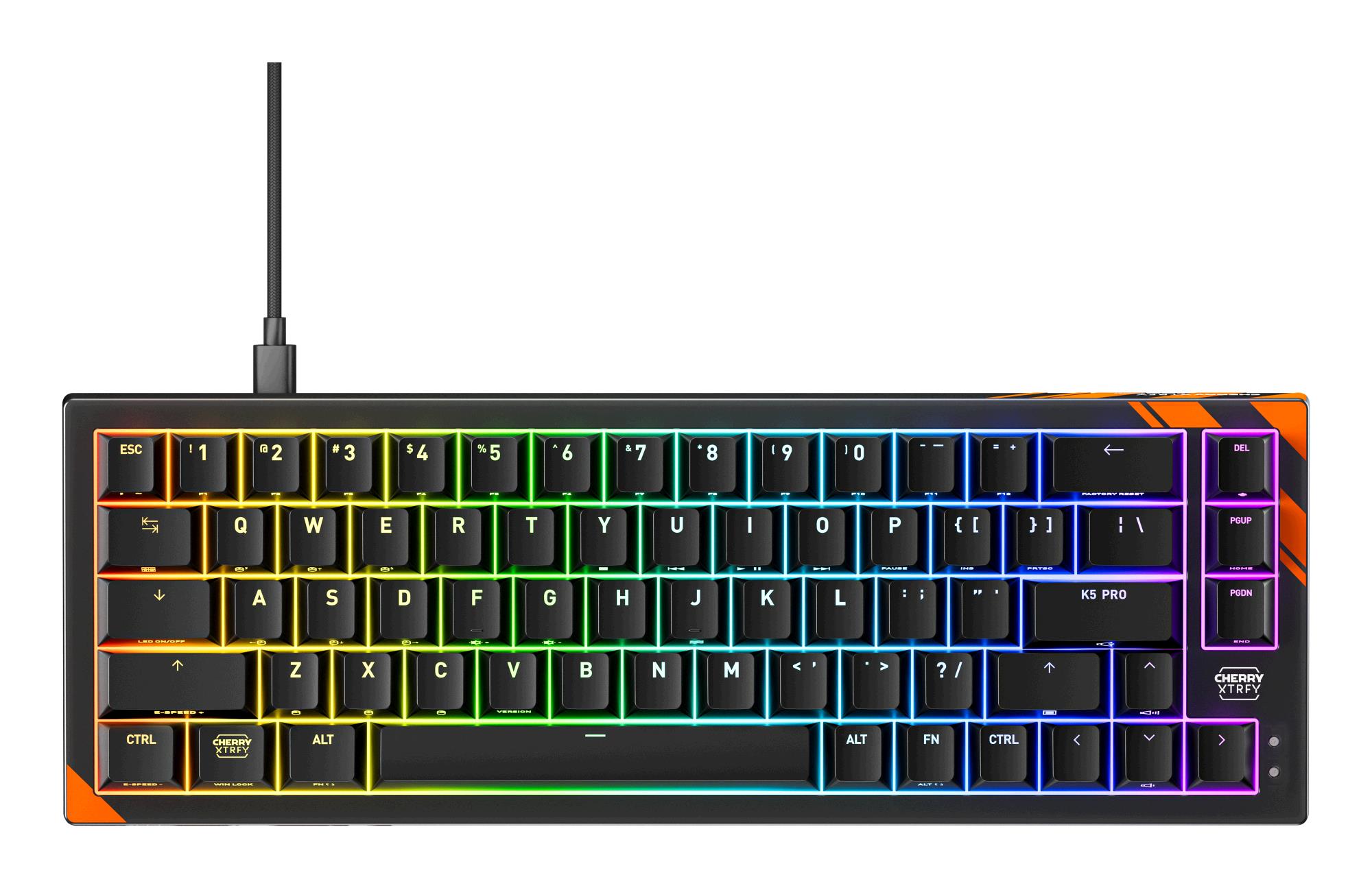 Cherry XTRFY K5 Pro TMR 8K, Zwart