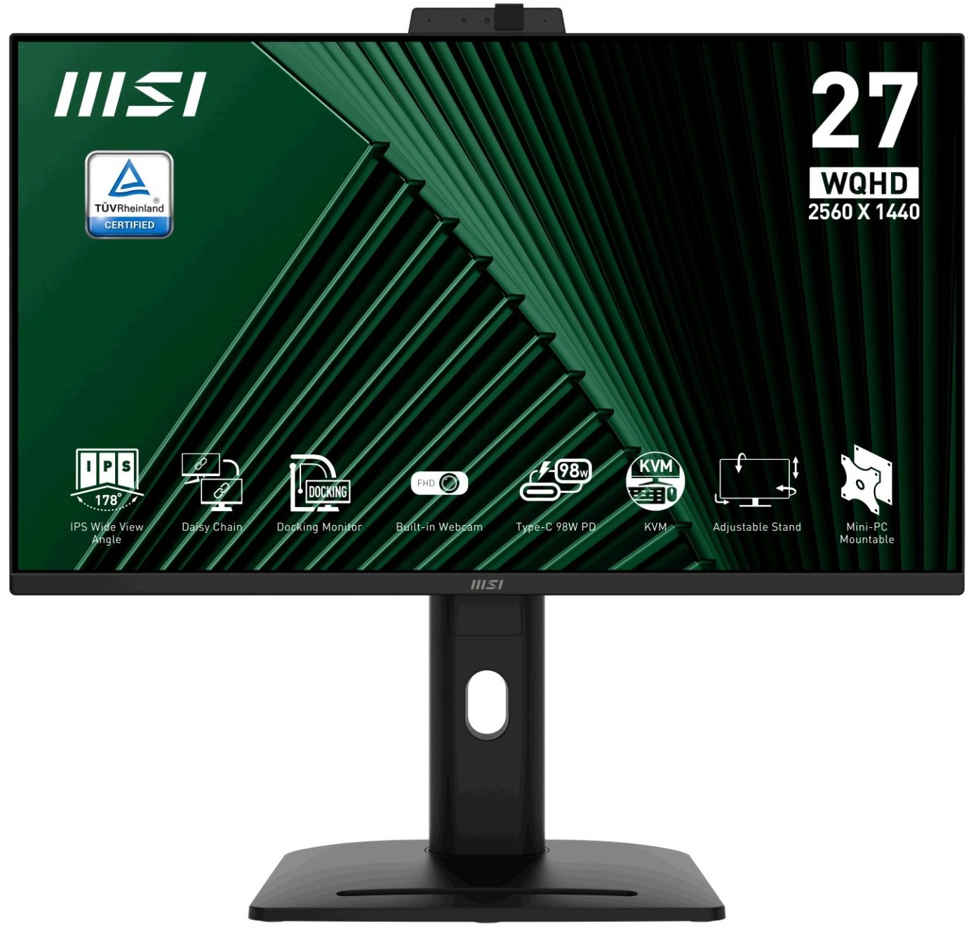 MSI Pro MP275QPDG Docking Monitor