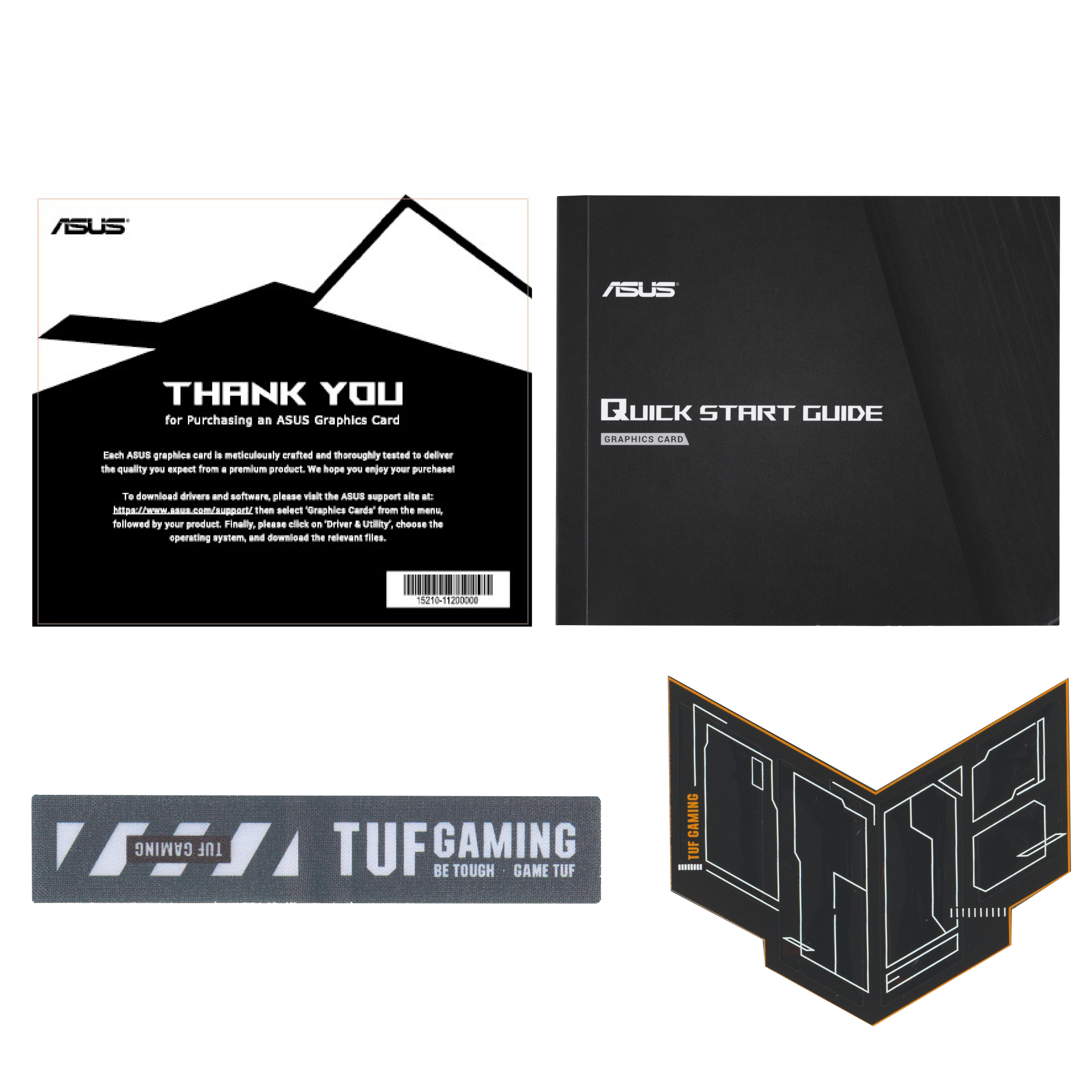 ASUS TUF Gaming Radeon RX 9060 XT 16GB GDDR6 OC Edition