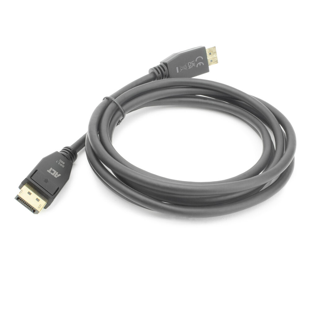 ACT AK4081 DisplayPort 2.1 DP80 4K240Hz / 8K60Hz / 10K30Hz - 1m