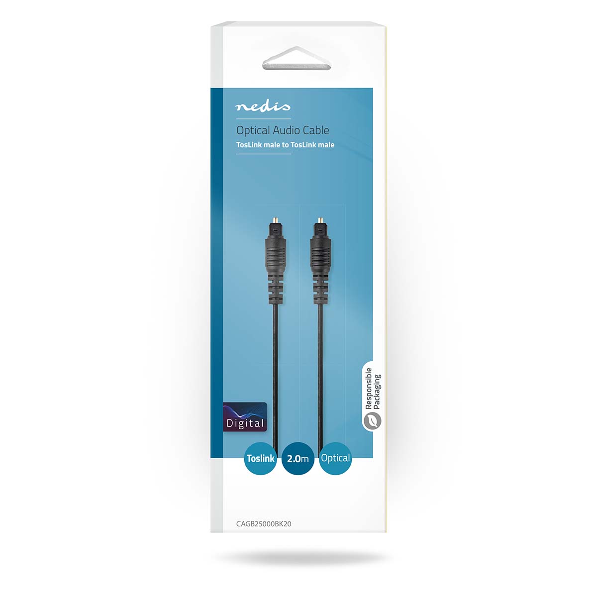 Nedis Audio Kabel | CAGB25000BK20