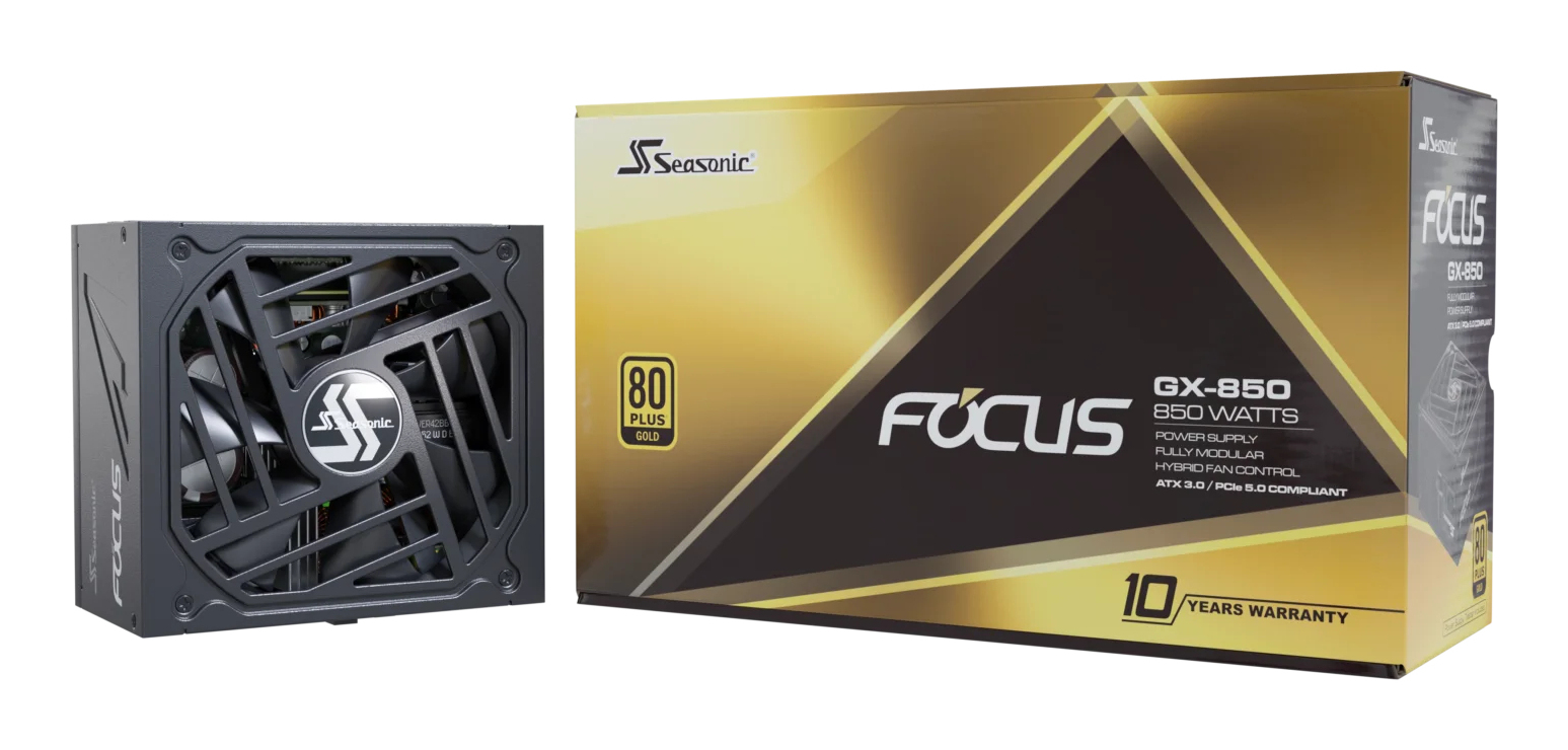 Seasonic Focus GX-850 - PCIe 5.0 - ATX 3.0