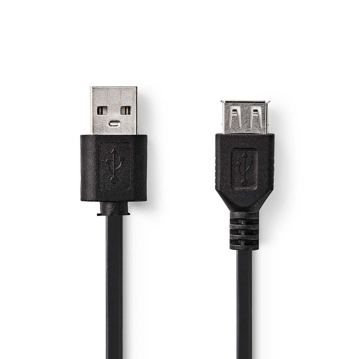 Nedis USB Verleng 2.0 | CCGB60010BK20