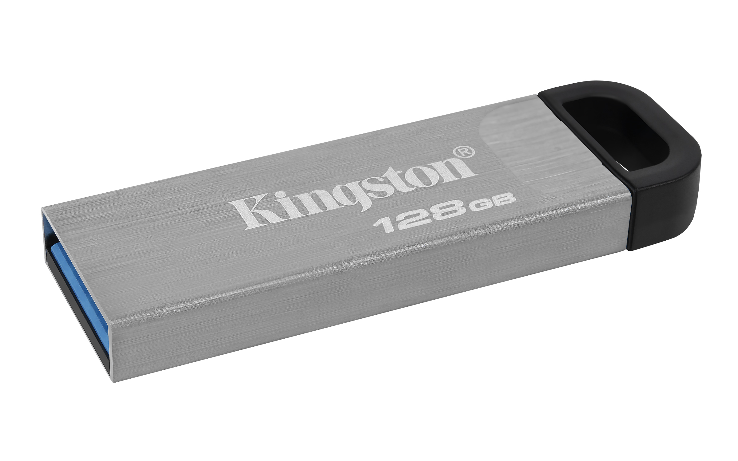 Kingston DataTraveler Kyson, 128GB, USB3.2 Gen 1, Zilver