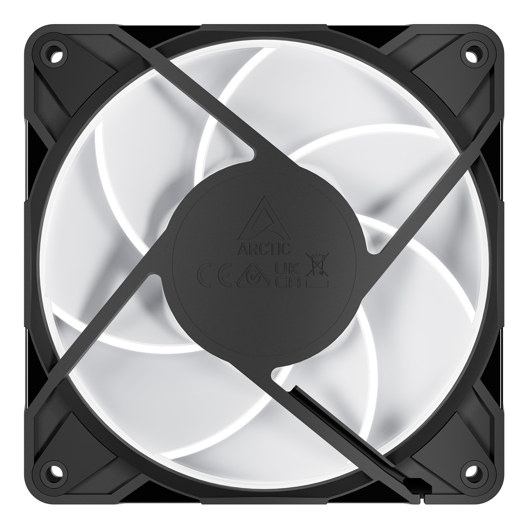 Arctic P12 Pro PWM PST - ARGB - 120MM - 3-pack - Zwart