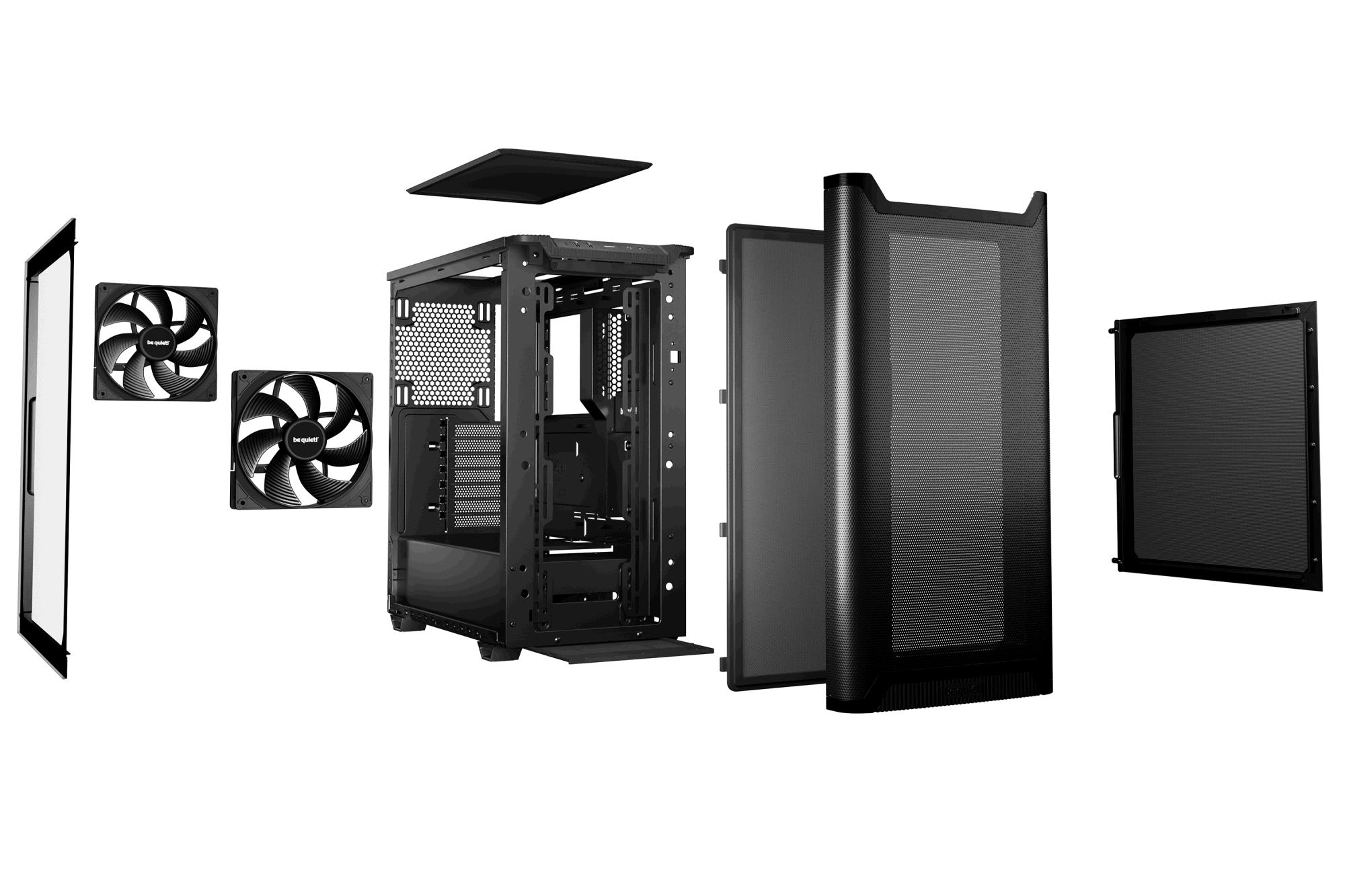 Be Quiet! Pure Base 501 Airflow Window Black