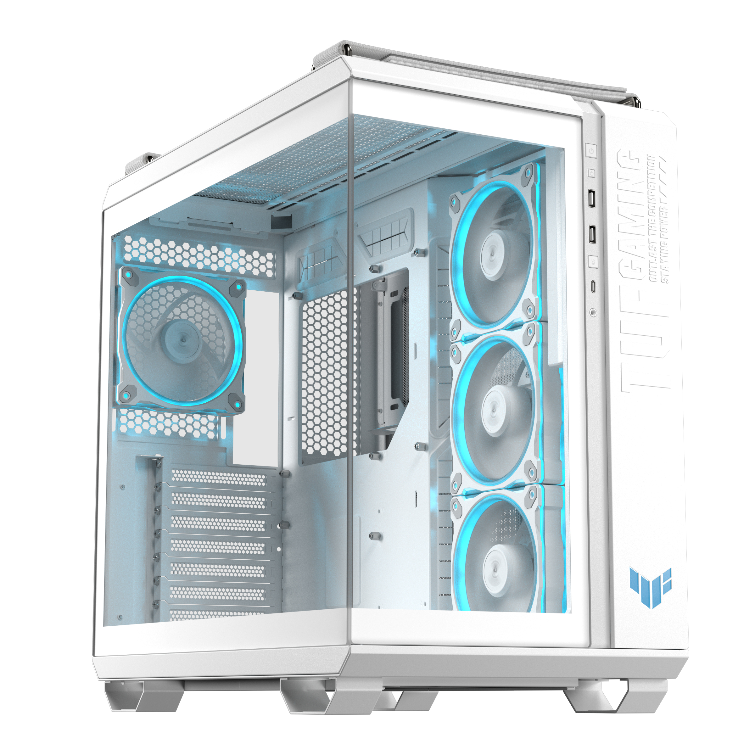 ASUS TUF Gaming GT502 Horizon - Wit