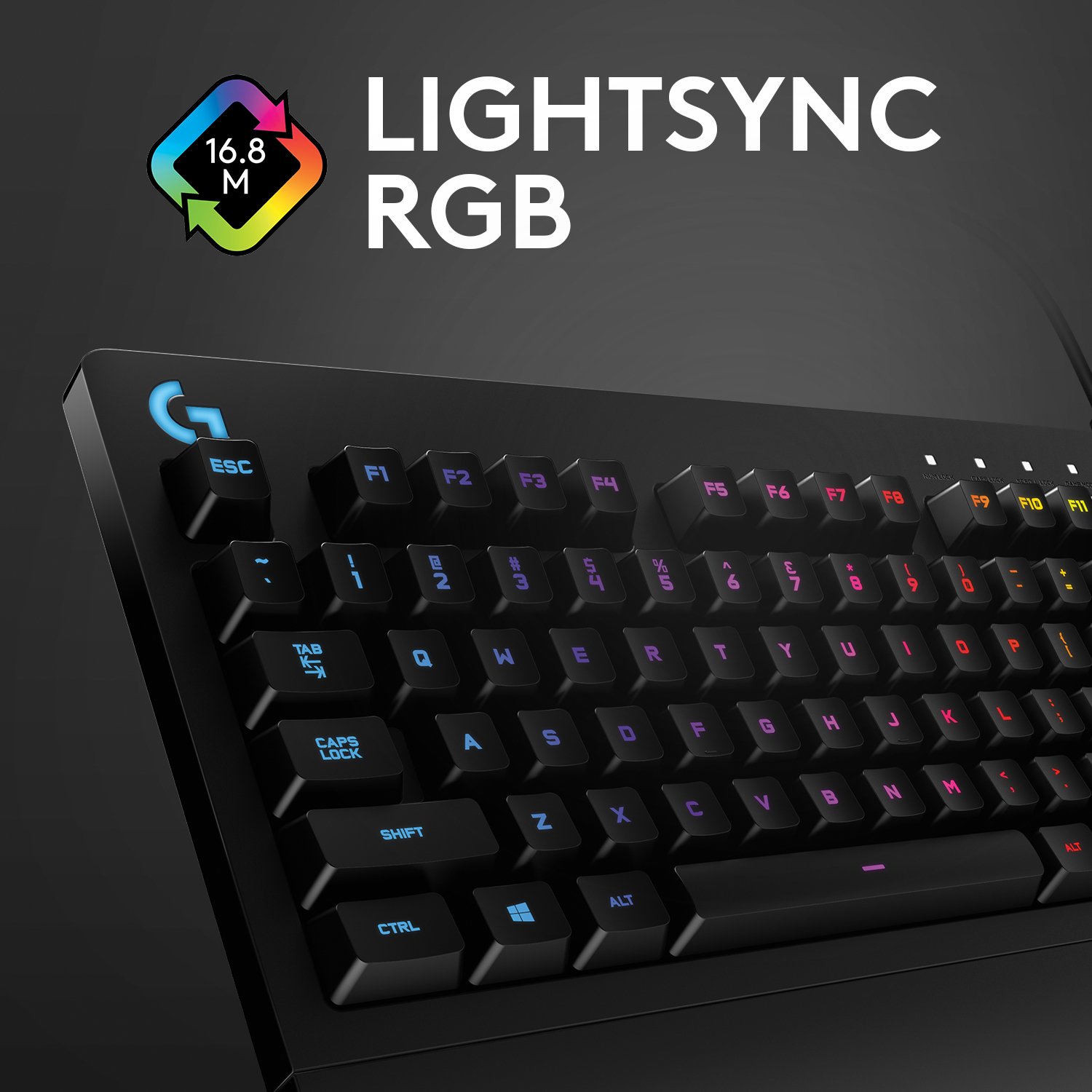 Logitech Toetsenbord G213 Prodigy, Gaming, RGB