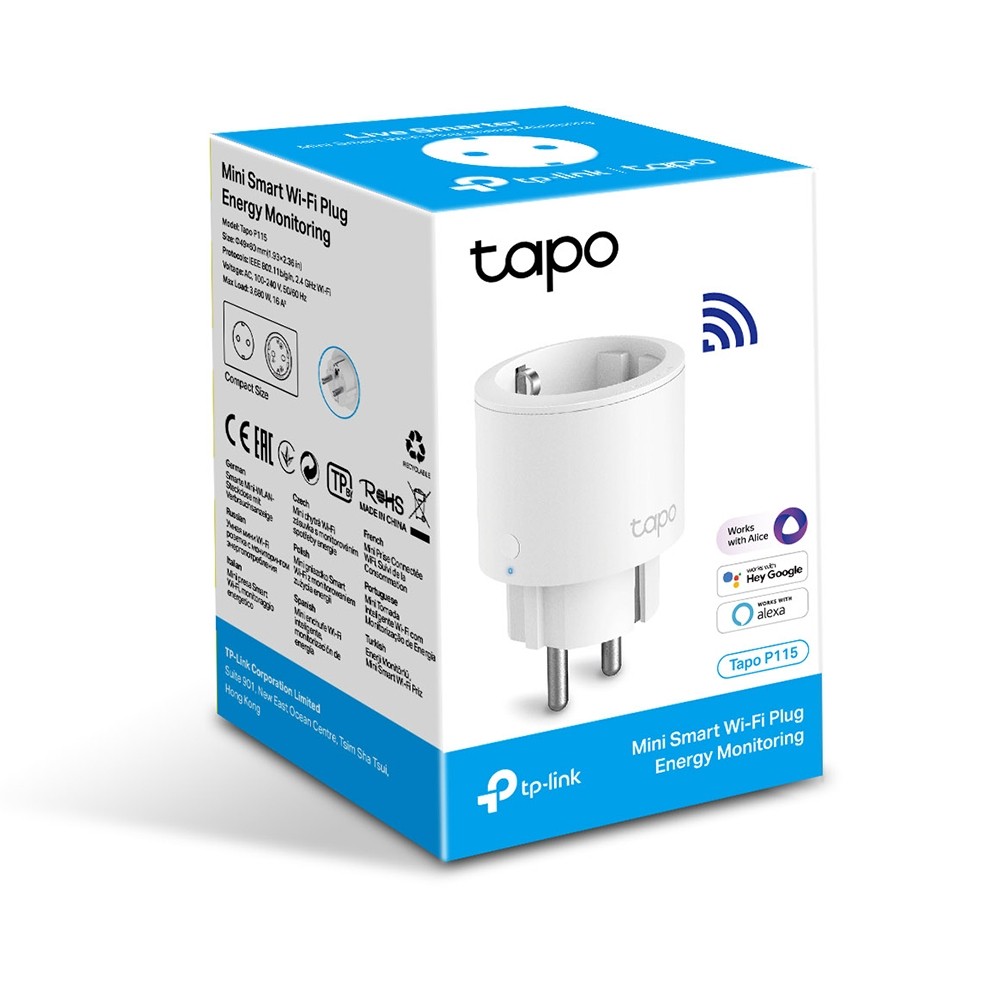 TP-Link Tapo P115, Wit (1-pack)