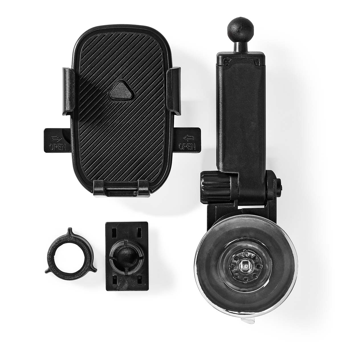 Nedis Smartphonehouder, Ventilatierooster, Magnetisch, SCMT250BK