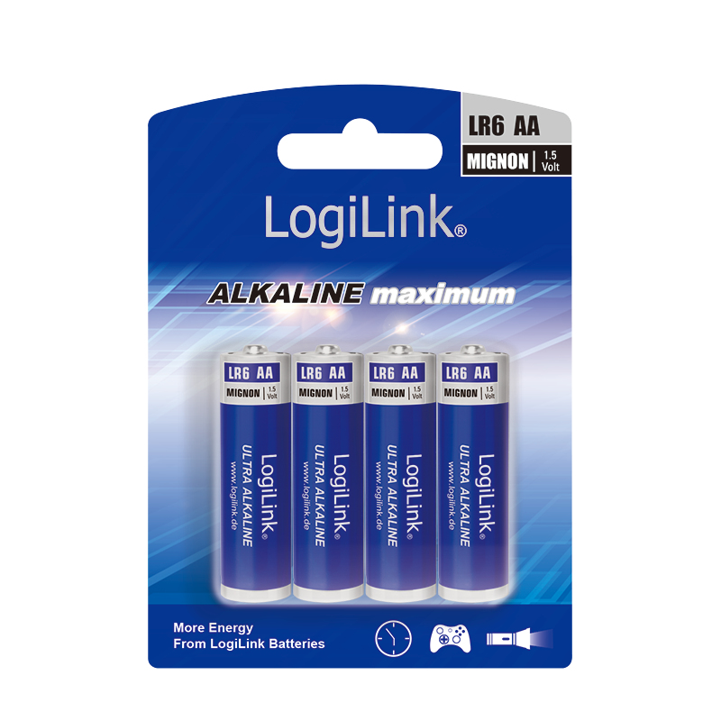 LogiLink Ultra Power batterijen AA