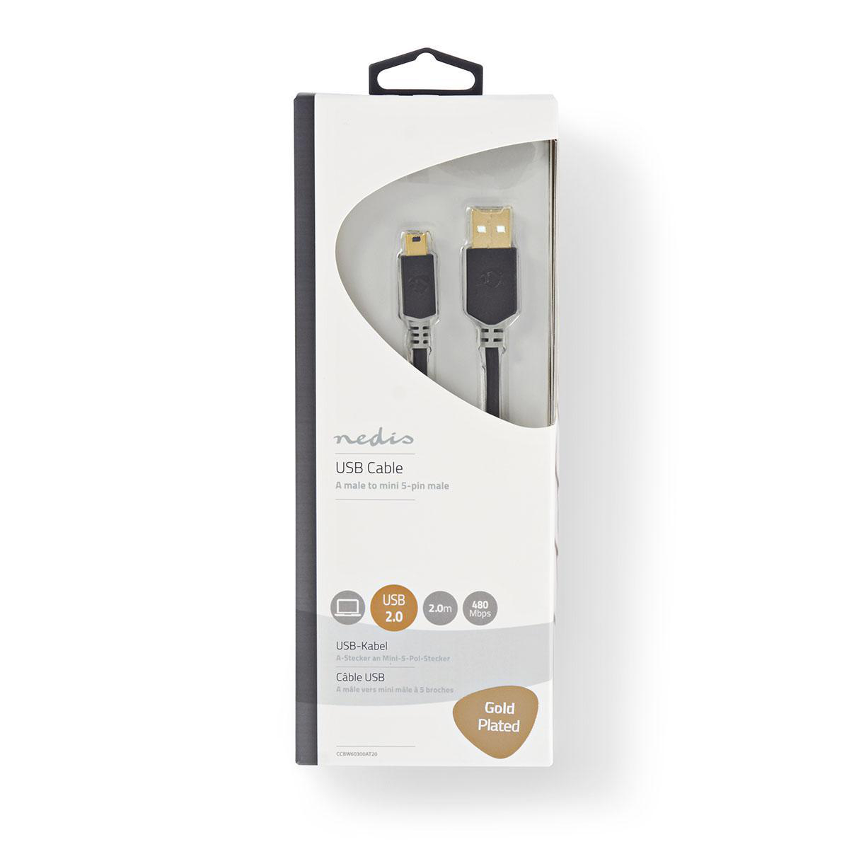 Nedis USB Kabel 2.0 | CCBW60300AT20
