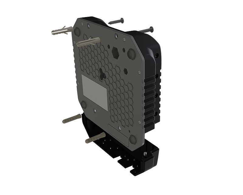Mikrotik LtAP WLAN toegangspunt 300Mbit, POE, Zwart