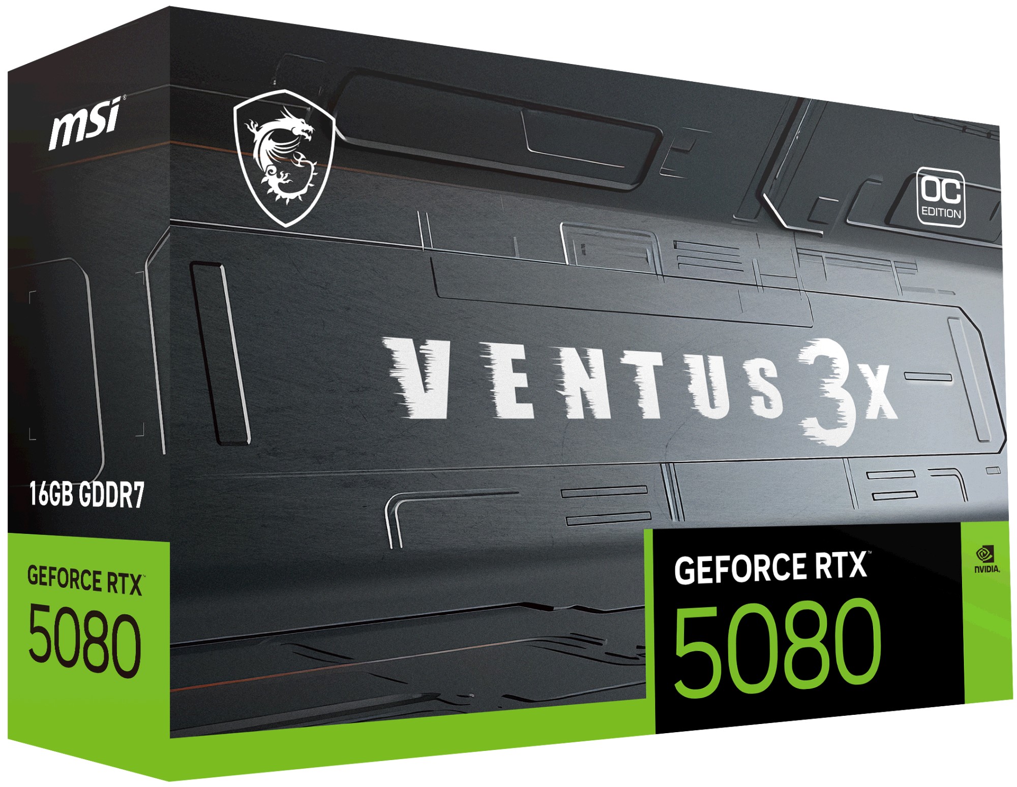 MSI RTX 5080 VENTUS 3X OC PLUS 16GB