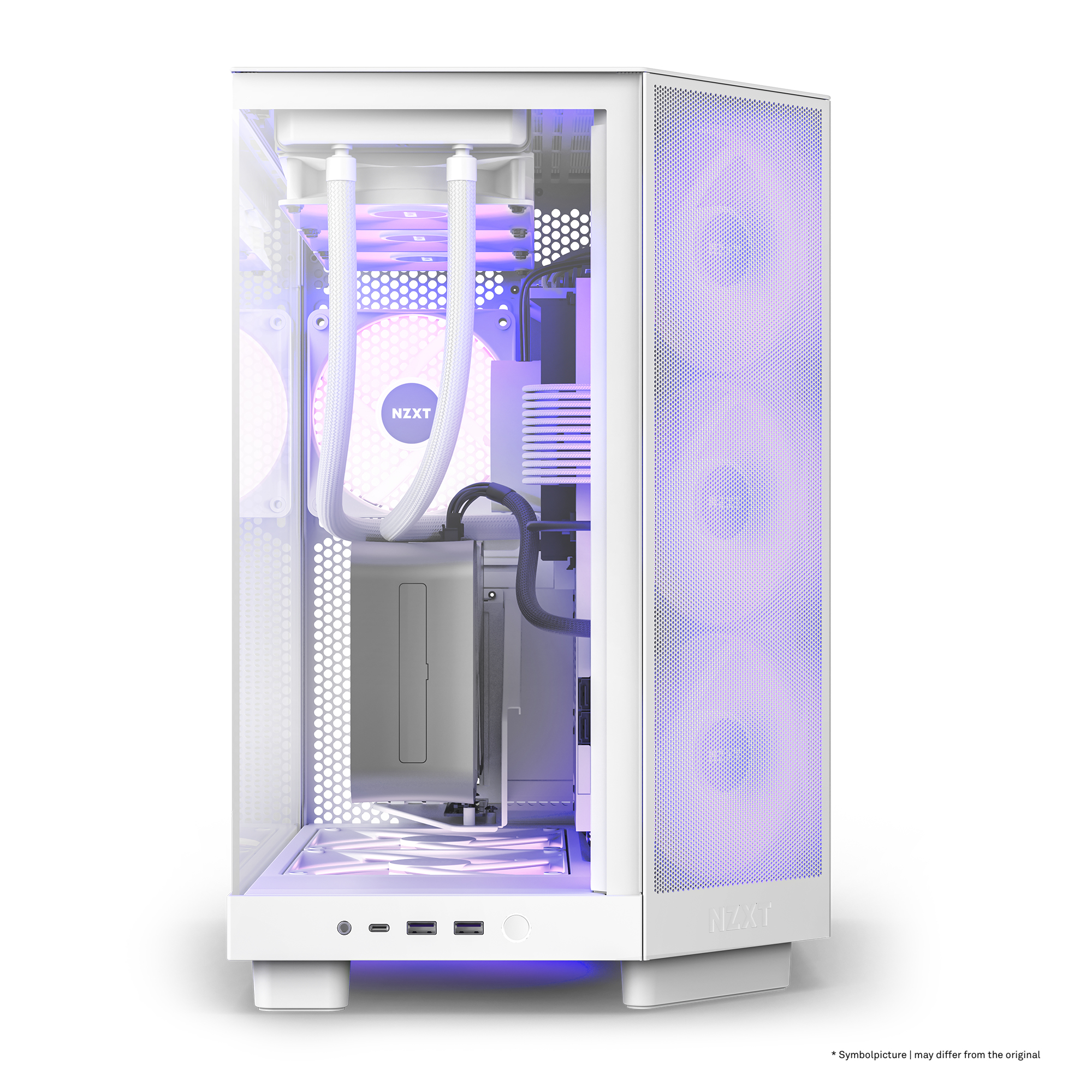 NZXT H6 Flow - RGB - White