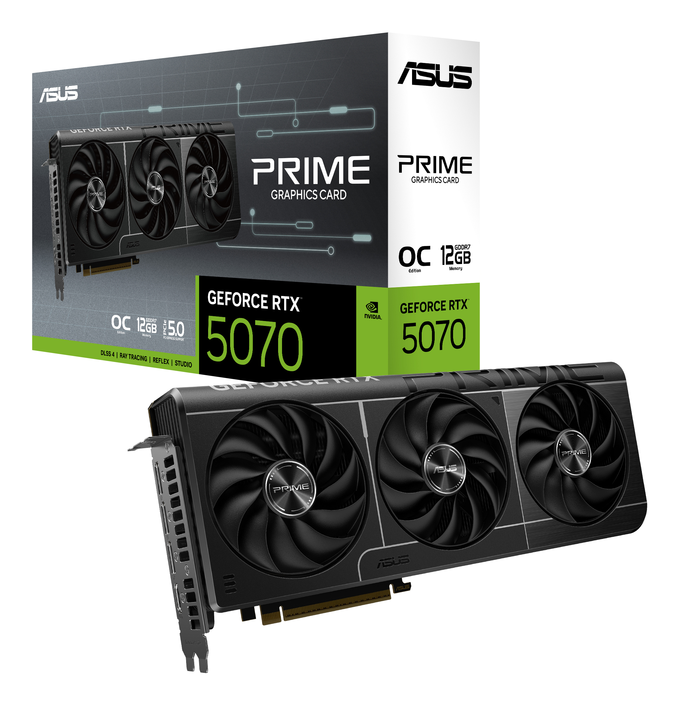 ASUS Prime GeForce RTX 5070 12GB GDDR7 OC Edition