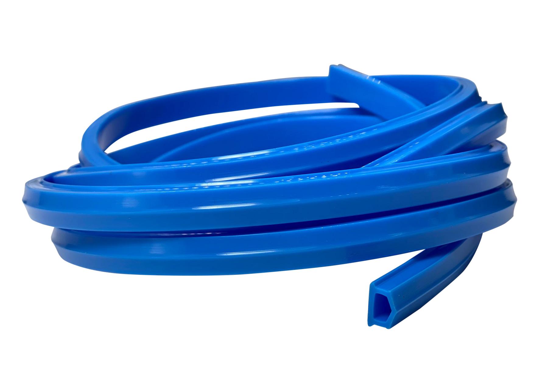 Trak Racer - Blauwe Rubber Strip - 200cm