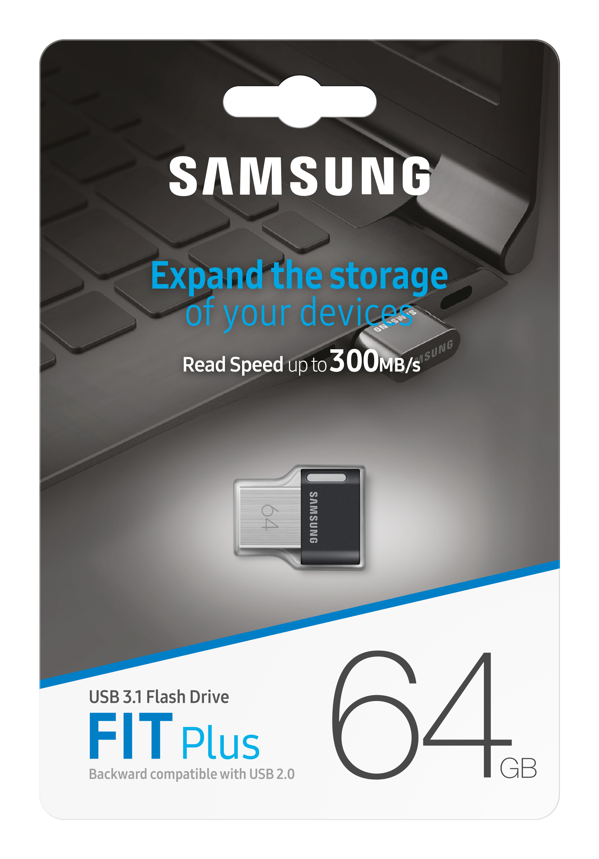 Samsung FIT Plus - 64GB - USB 3.1