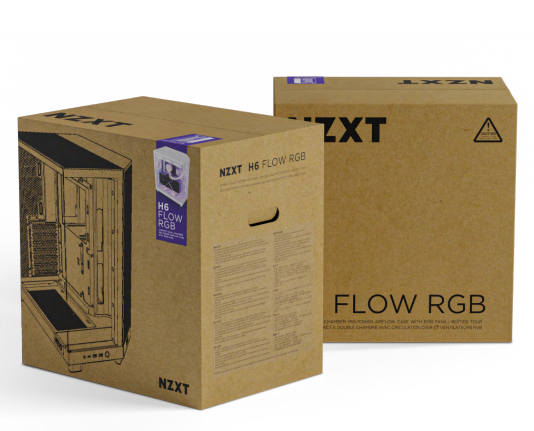 NZXT H6 Flow - RGB - White