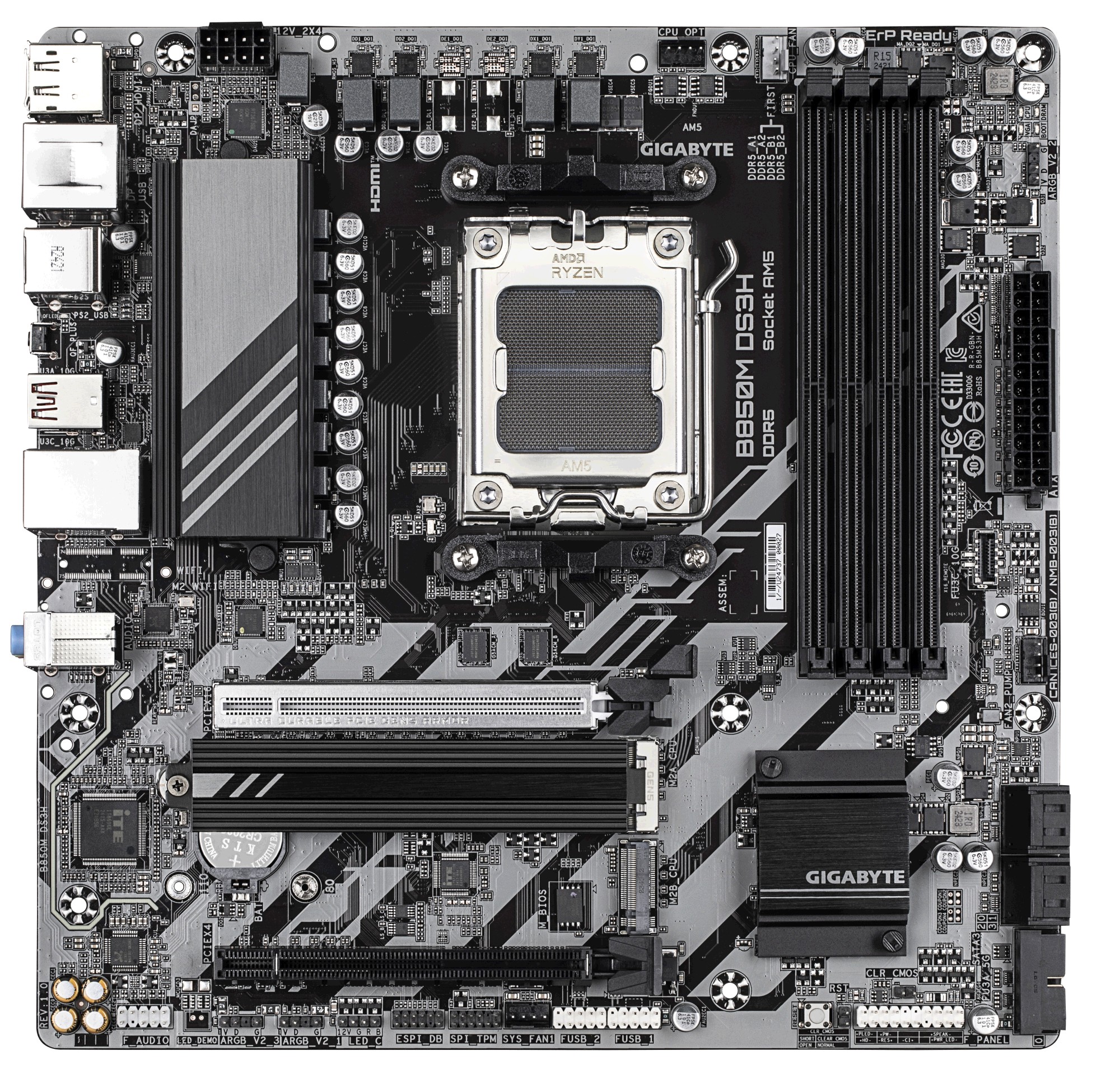 Gigabyte B850M DS3H