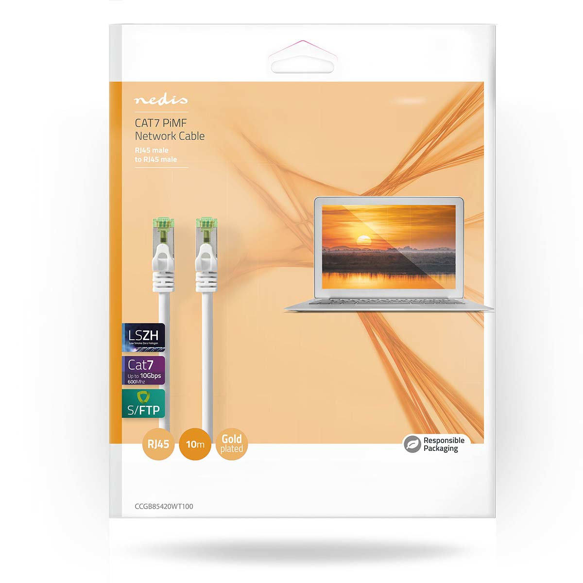 Nedis CAT7 FTP | CCGB85420WT100