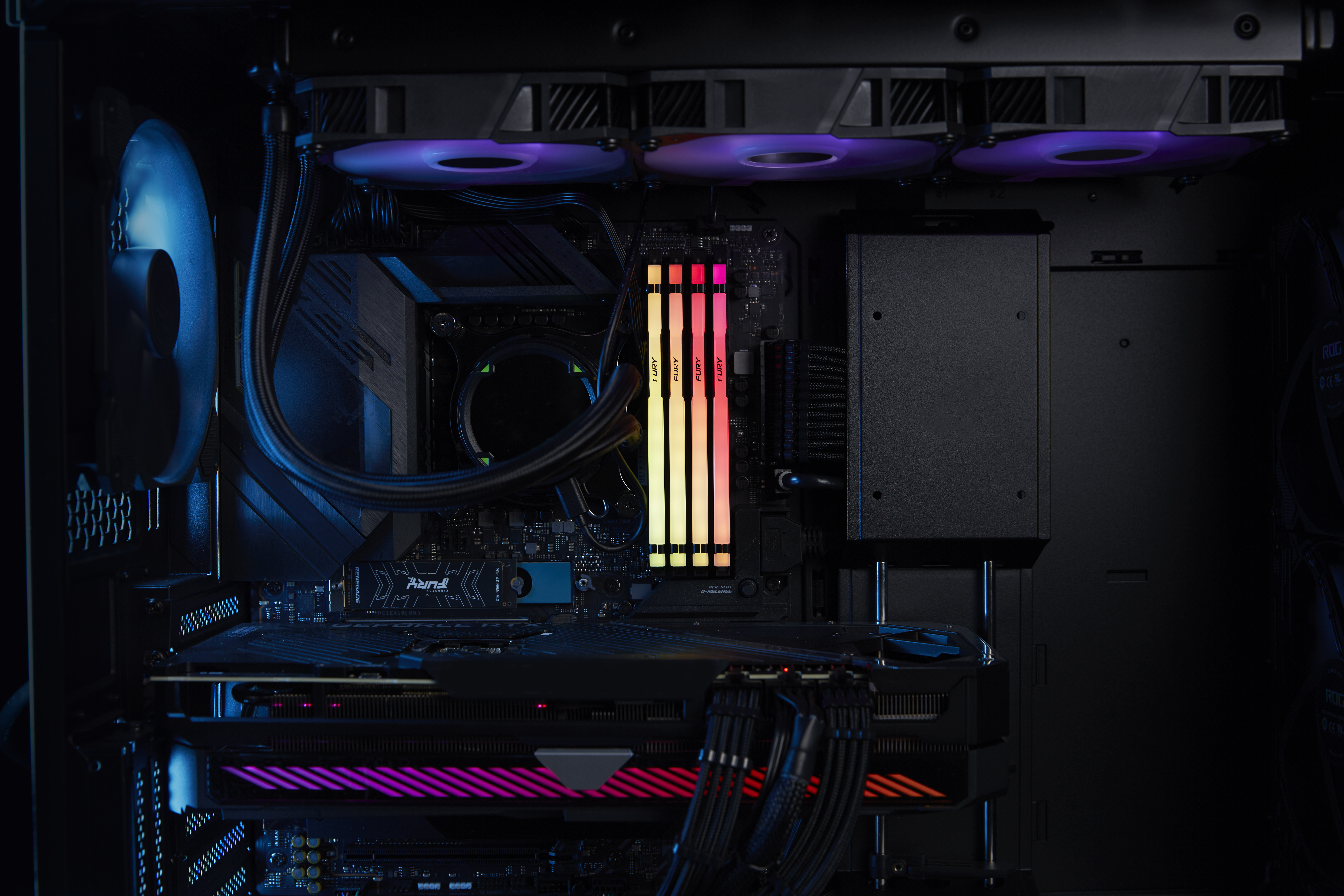 Kingston Fury Beast RGB KF552C40BBAK2-64 - 64GB Kit - DDR5 - 5200MHz