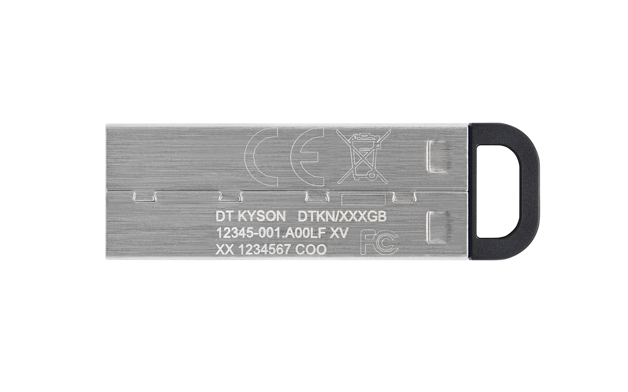 Kingston DataTraveler Kyson - 256GB - USB3.2 Gen 1 - Zilver