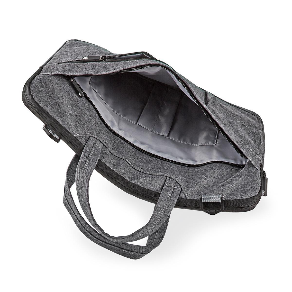 Nedis Laptoptas, 17", Zwart