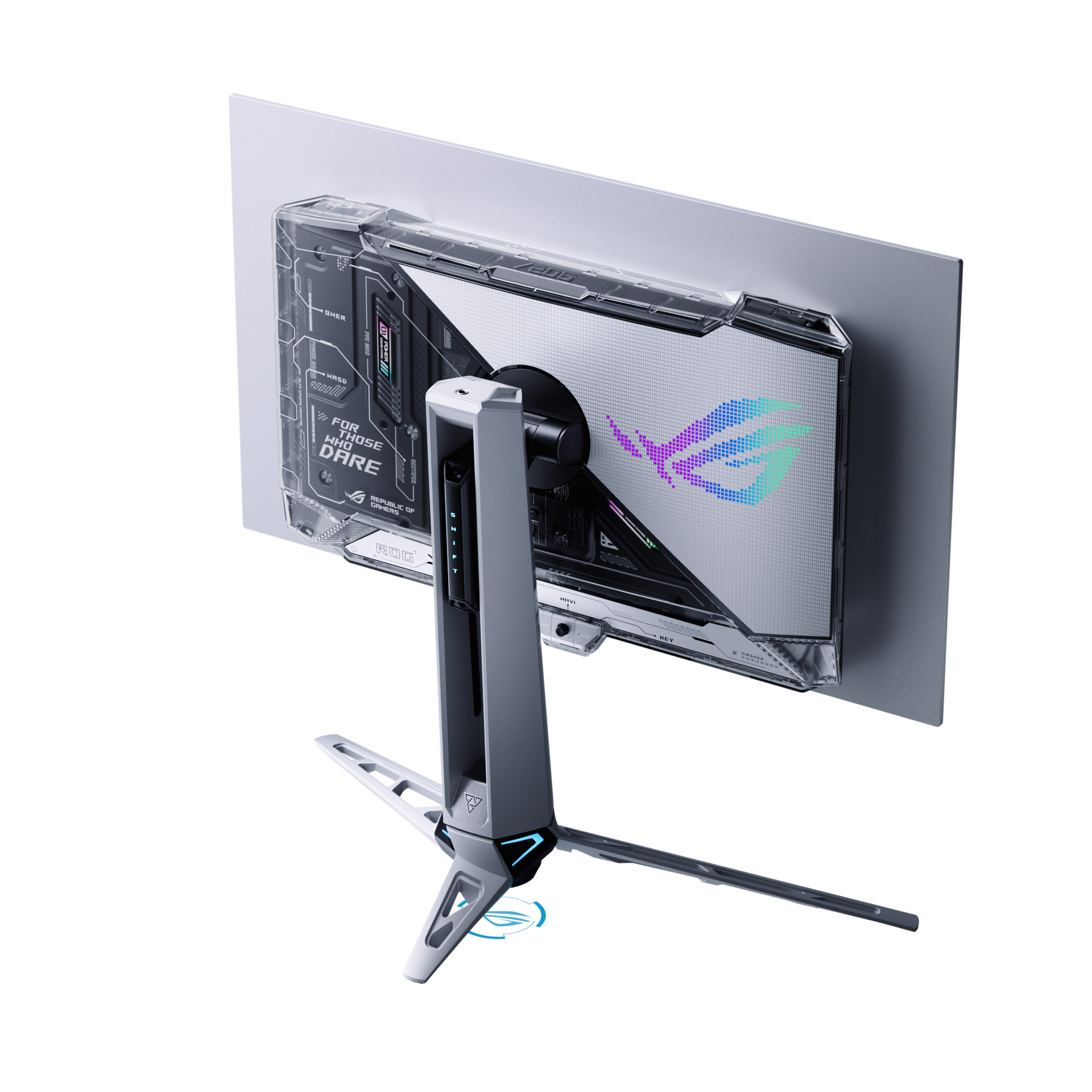 ASUS ROG Swift OLED PG27AQWP-W - 25.6\ QHD - 540Hz (dual-mode) - Tandem OLED - 0.02ms - Hoogte verstelbaar