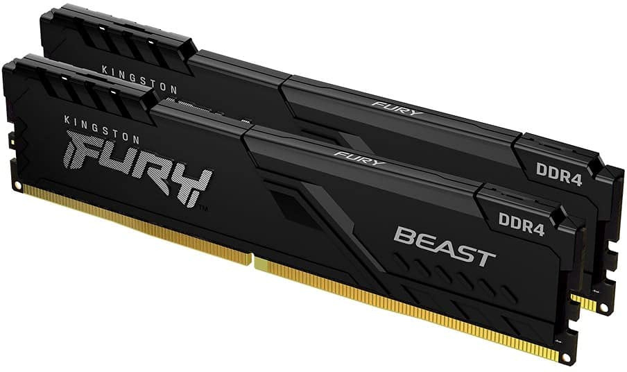 Kingston 32GB Kit DDR4 FURY Beast Black XMP