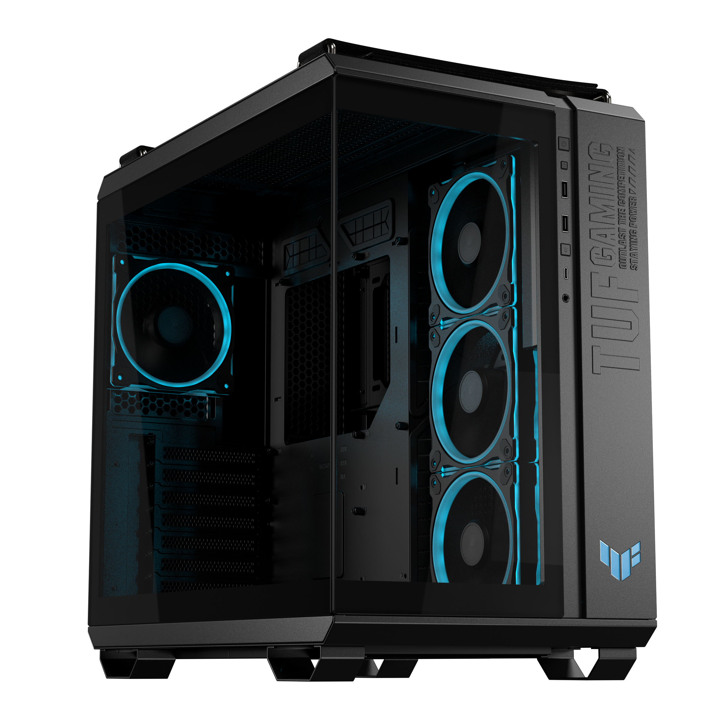 ASUS TUF Gaming GT502 Horizon Zwart