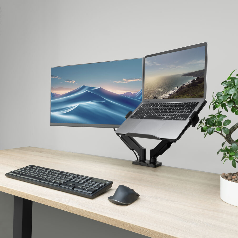 ACT Universele laptophouder voor op monitorarmen (11,6\- 17,3\)