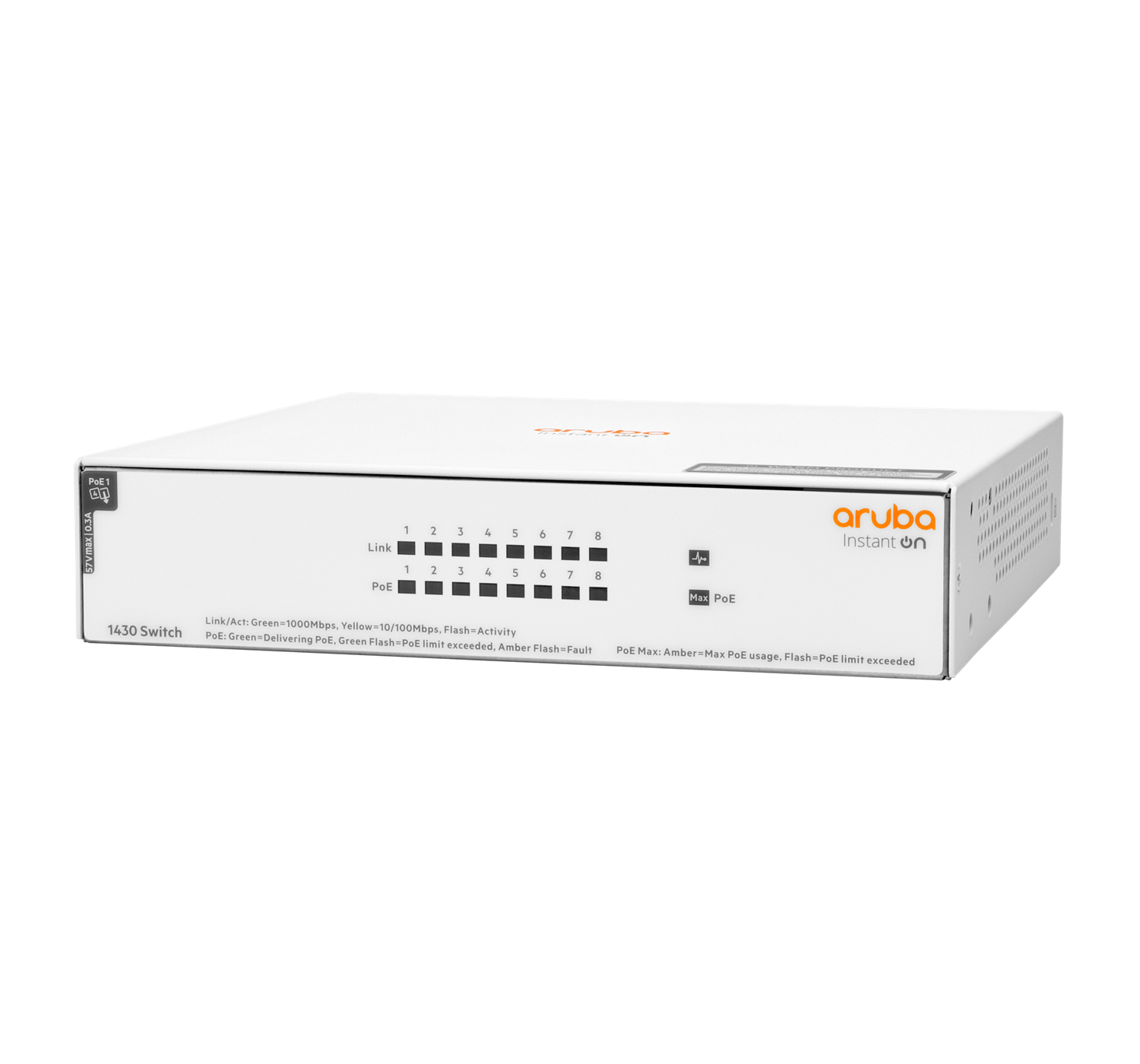 HPE Aruba IOn 1430 8G | PoE (AF)