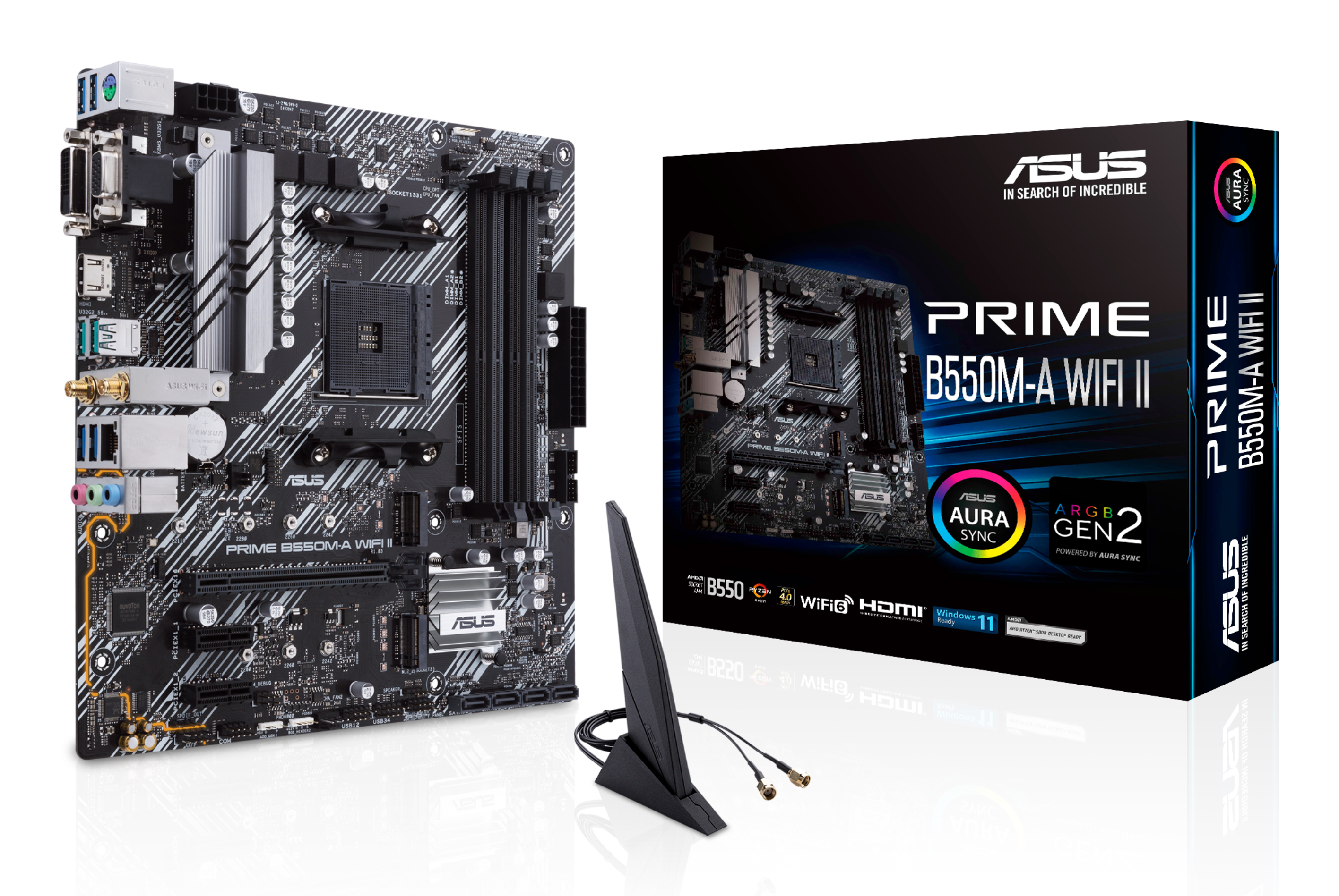 ASUS Prime B550M-A WiFi II - DDR4