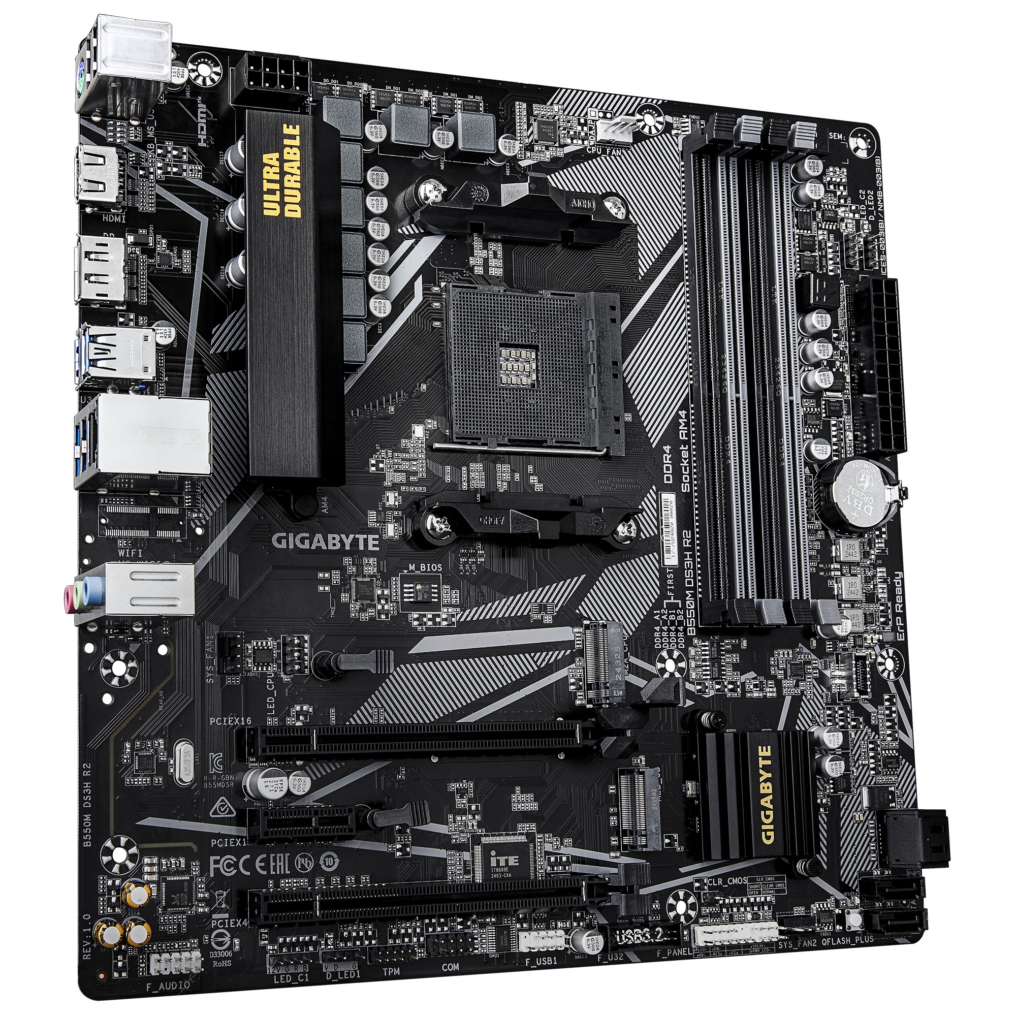 Gigabyte MB B550M DS3H R2