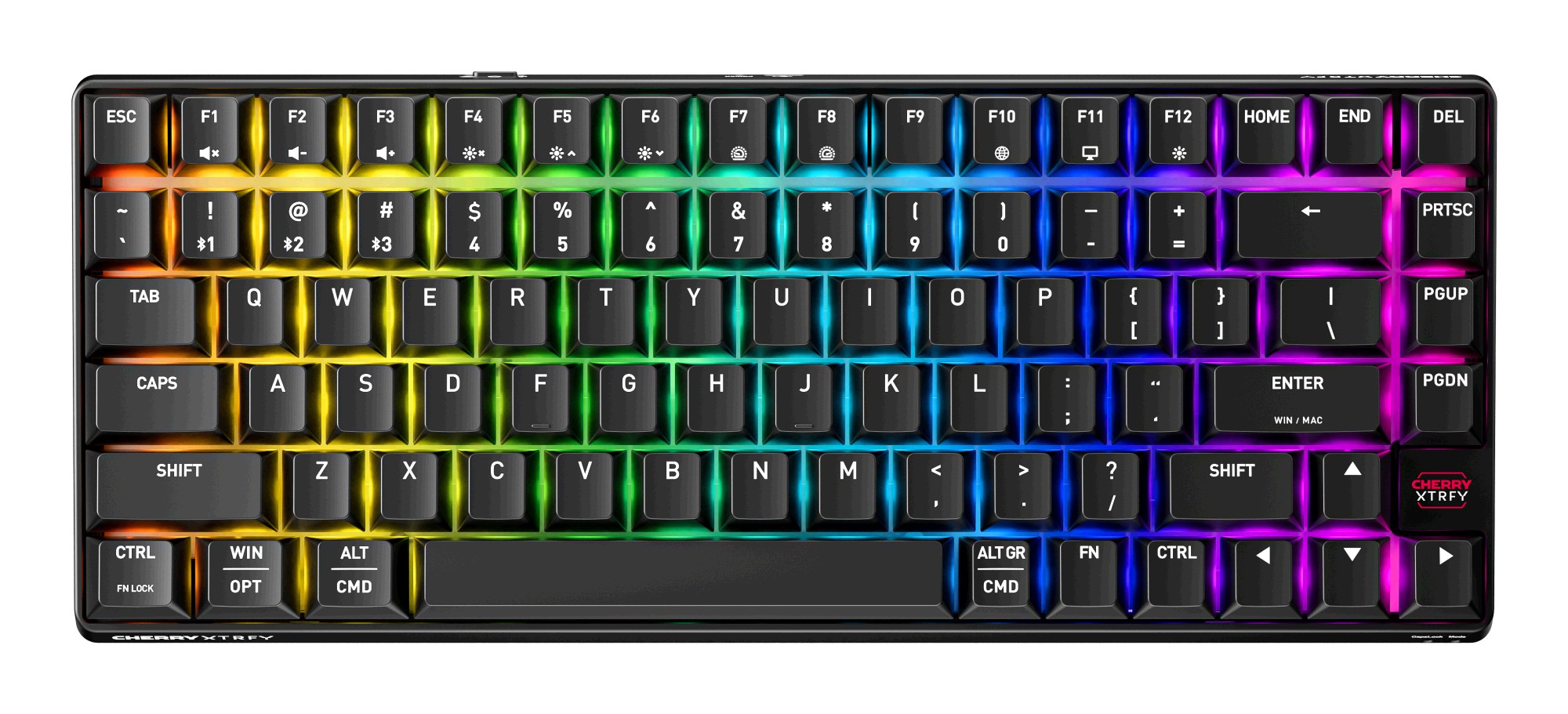 Cherry XTRFY K33 Wireless Compact, Zwart