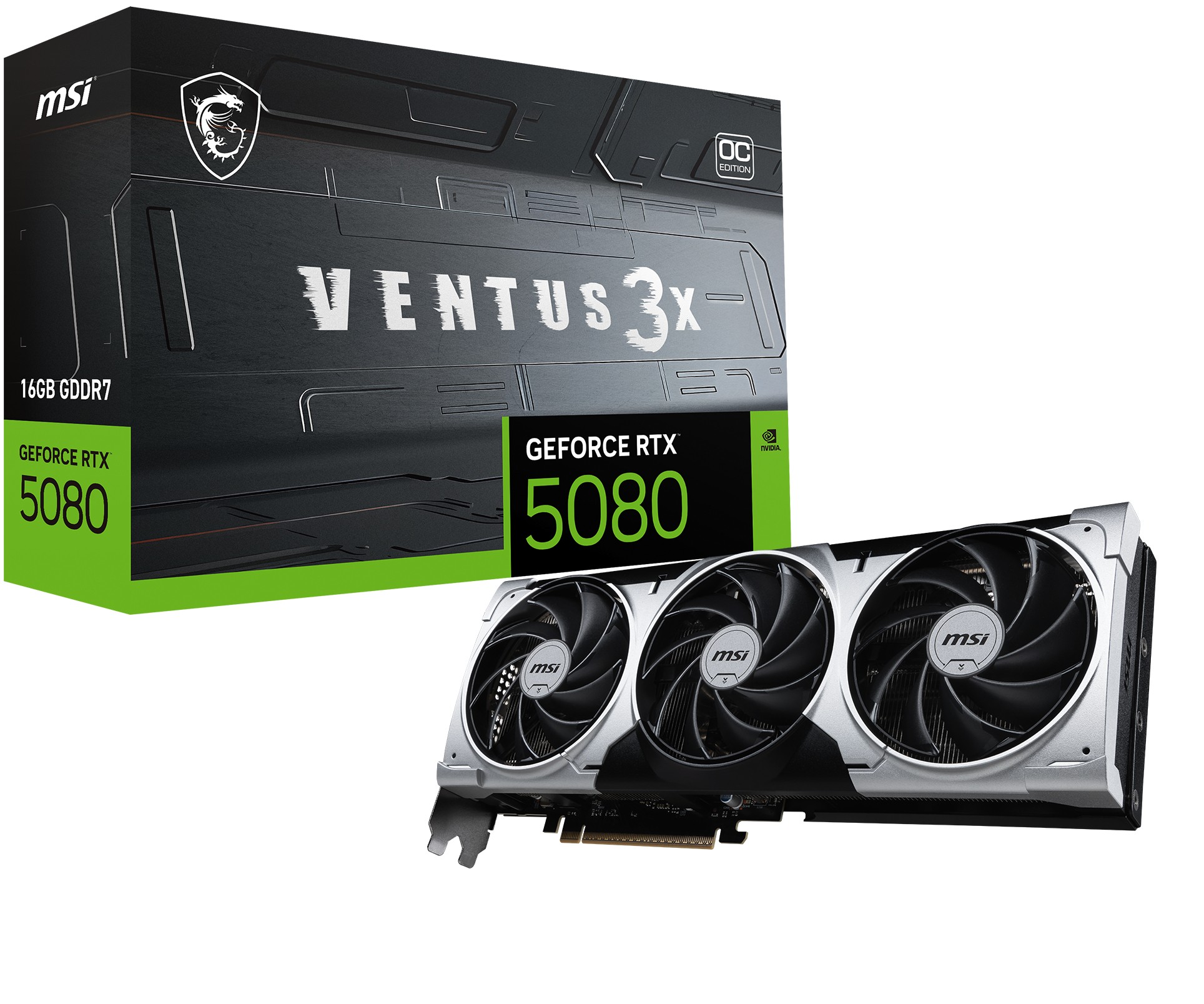 MSI RTX 5080 VENTUS 3X OC PLUS 16GB
