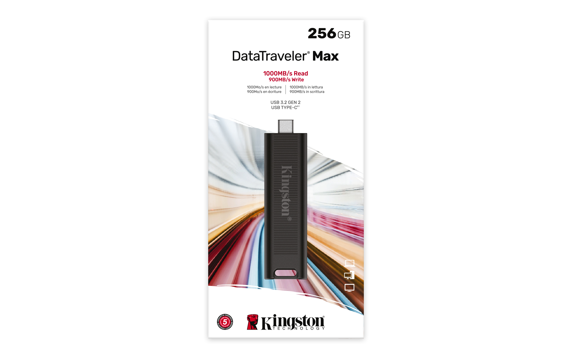 Kingston DataTraveler Max Type-C - 256GB