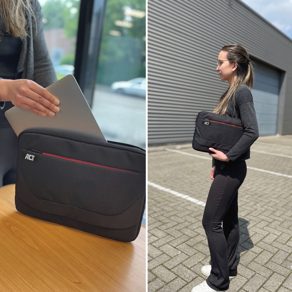 ACT Sleeve Suburb, 14", Zwart, AC8580