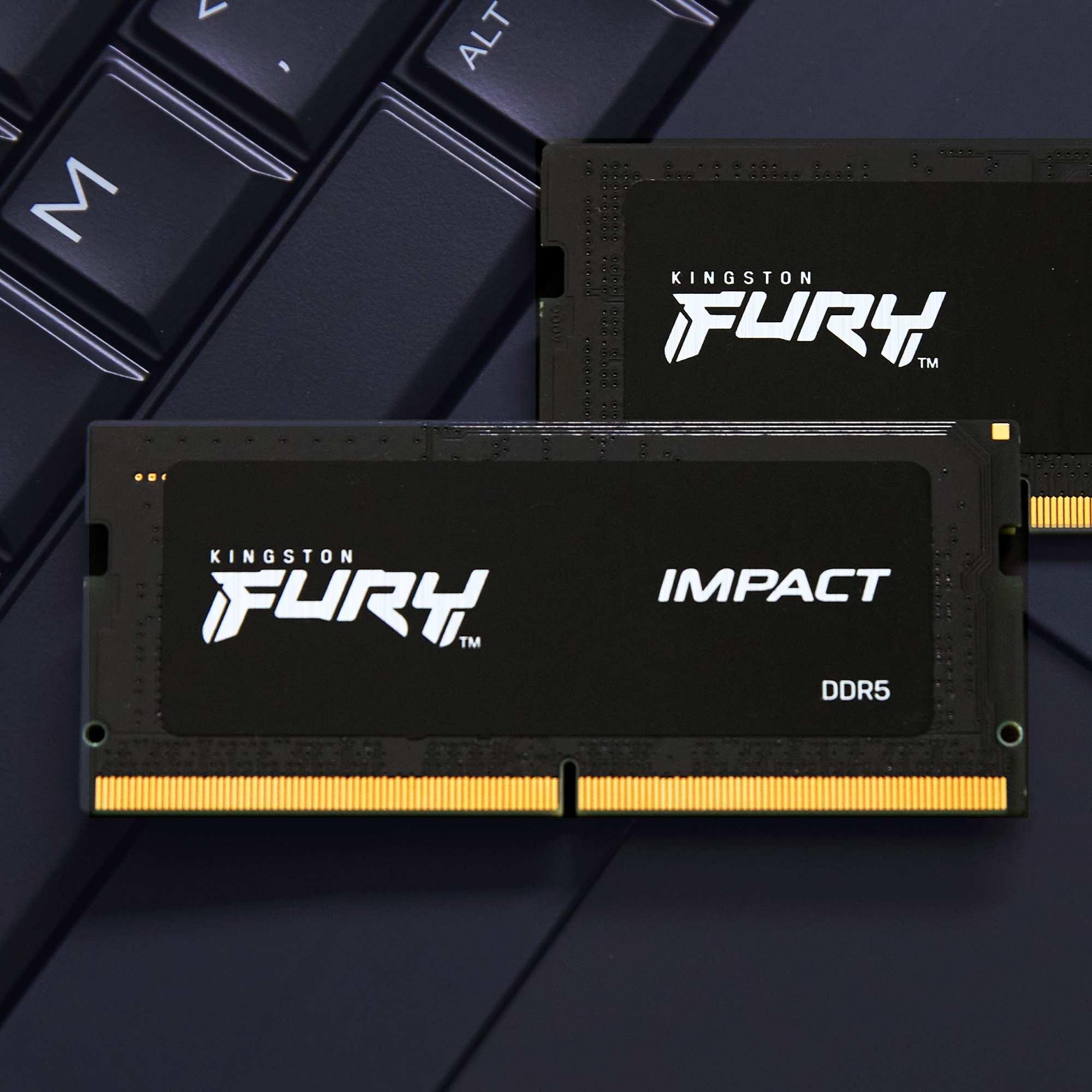 Kingston Fury Impact KF556S40IB-16 - 16GB - DDR5 - 5600MHz - SODIMM 